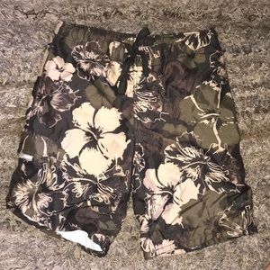 Bathing suit with floral print